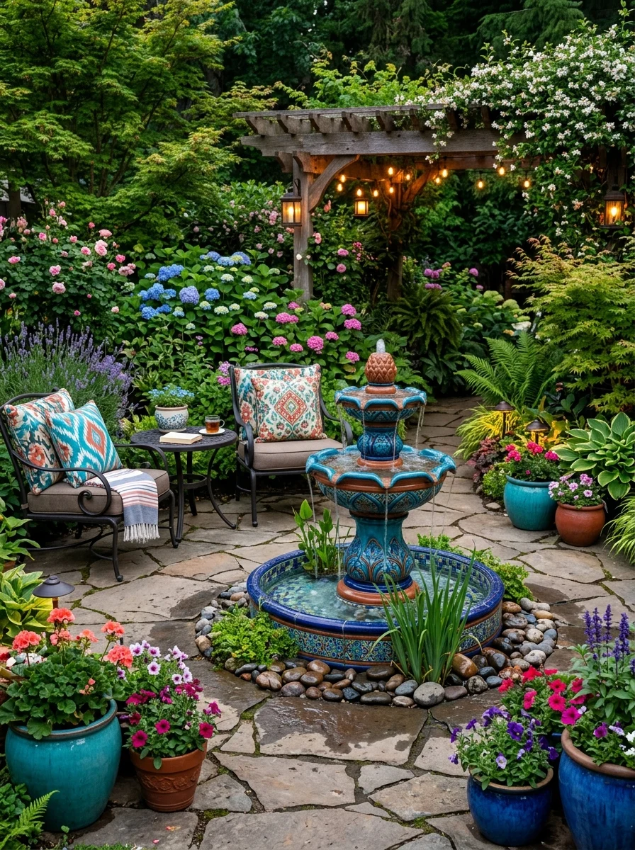 Create a Focal Point with a Water Feature
