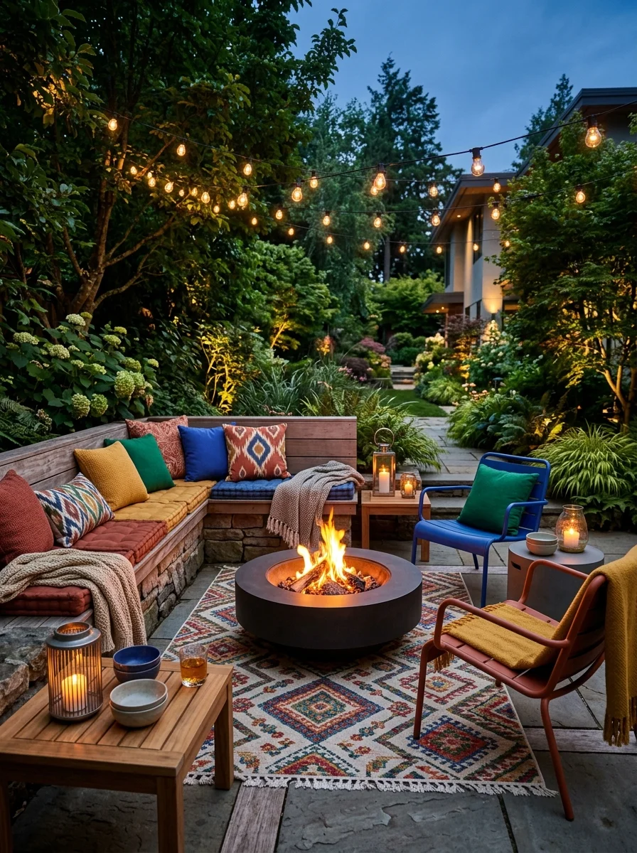 Build a Gathering Spot Around a Fire Pit