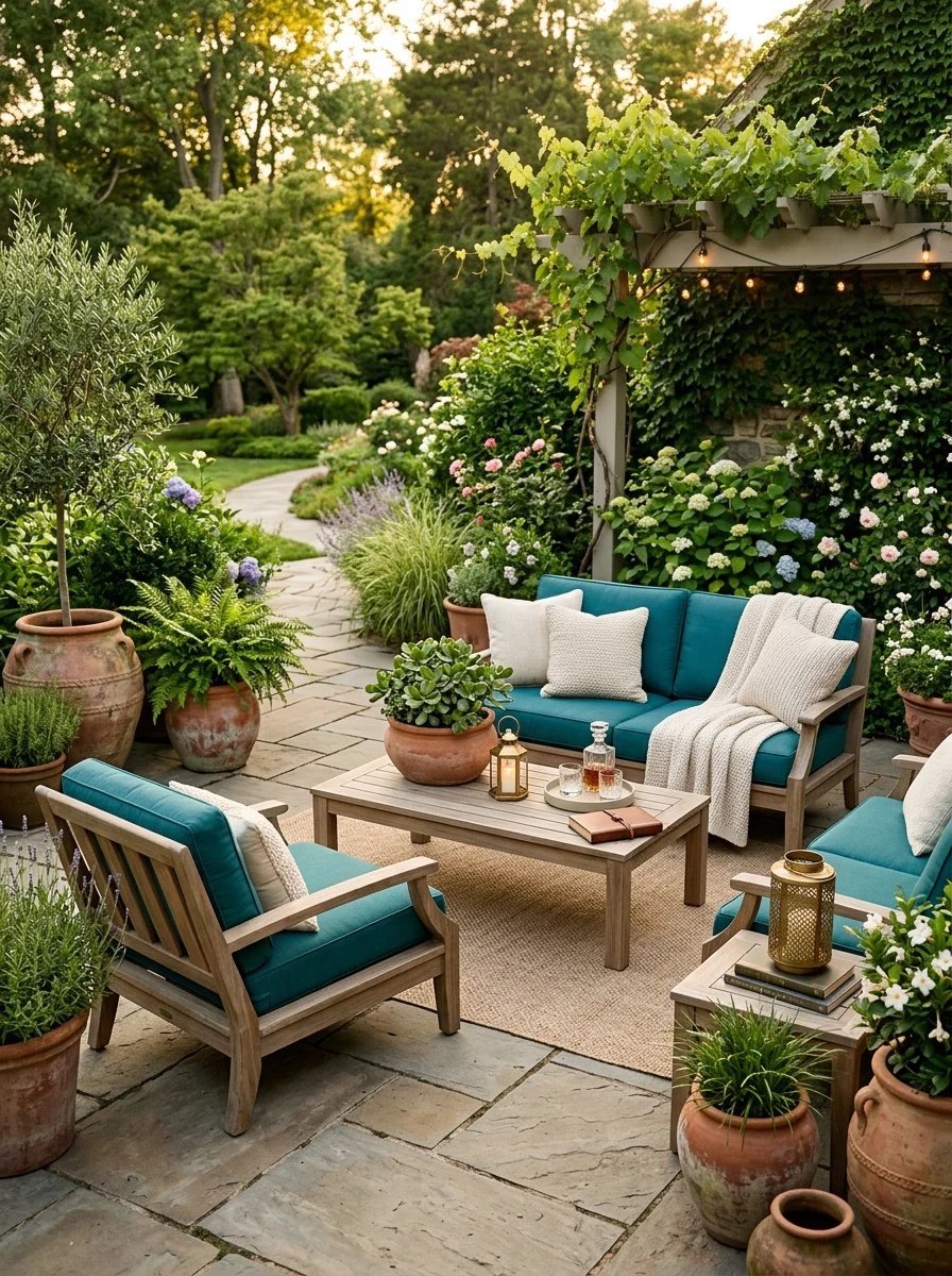 Hang Outdoor Curtains for a Luxe Feel