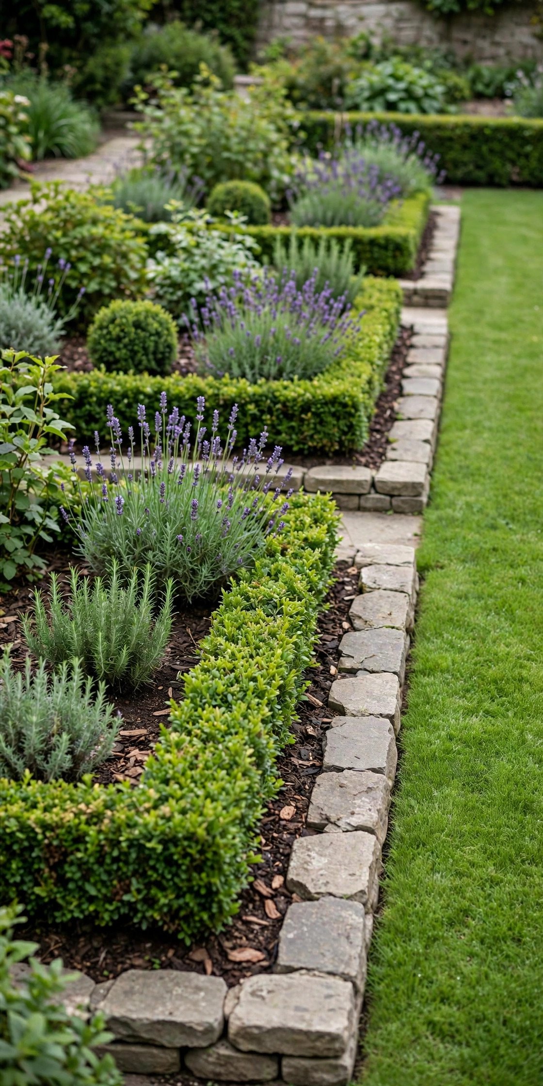 12. Edge Your Beds for a Manicured Look