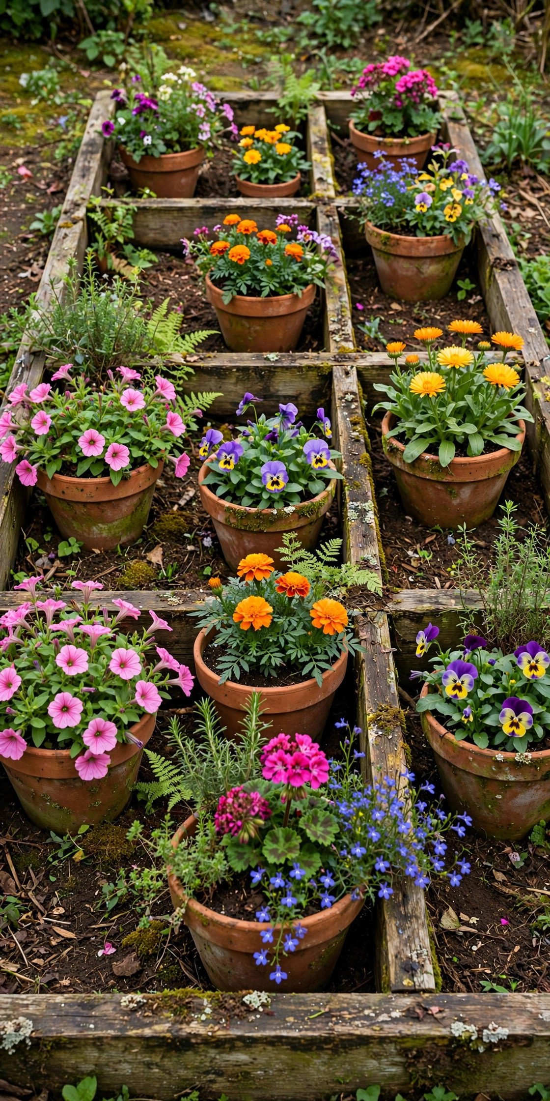 5. Fill Gaps with Containers