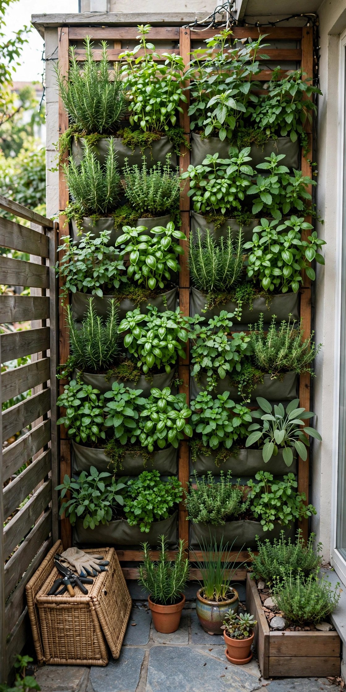 3. Grow Up with a Living Wall